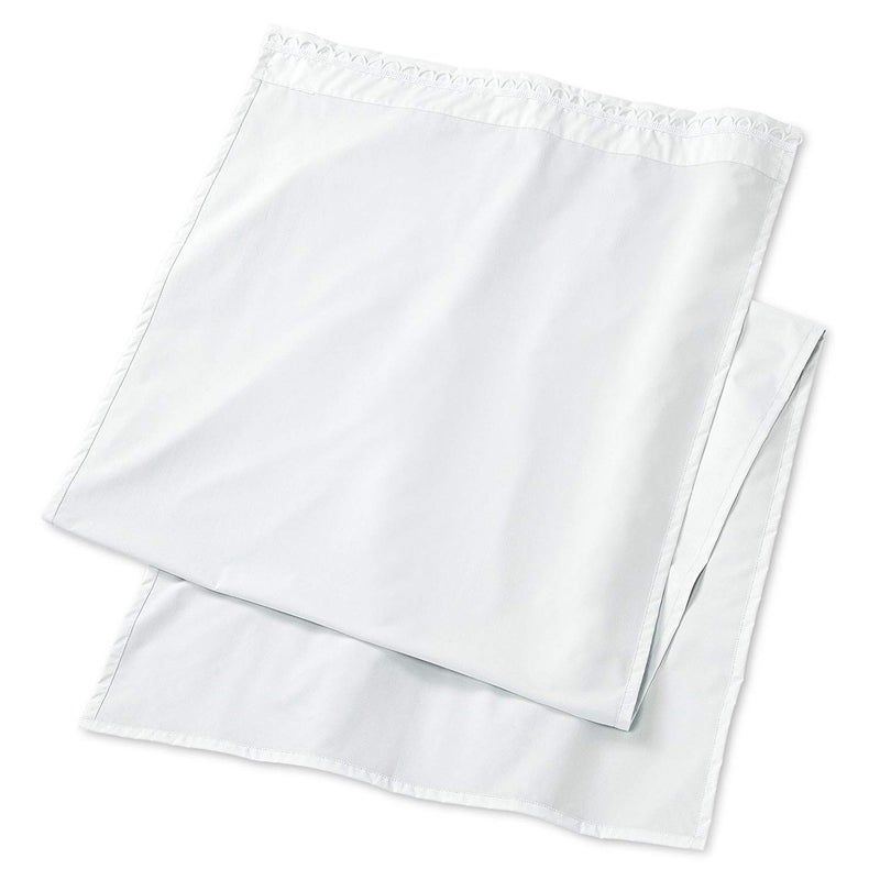 HLC.ME White Thermal Insulated 100% Blackout Curtain Liner for 63 inch Window Panels - Complete Darkness & Window Privacy, Energy Efficient, Noise Reducing - Hooks Included (2 Panels, 50 W x 60 inch) - Image 4
